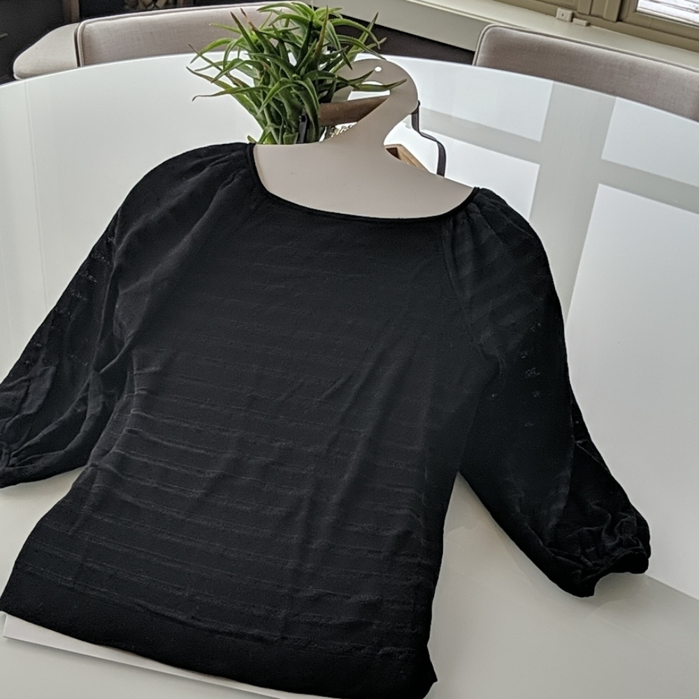 Ann Taylor 3/4 ballon sleeve sweater